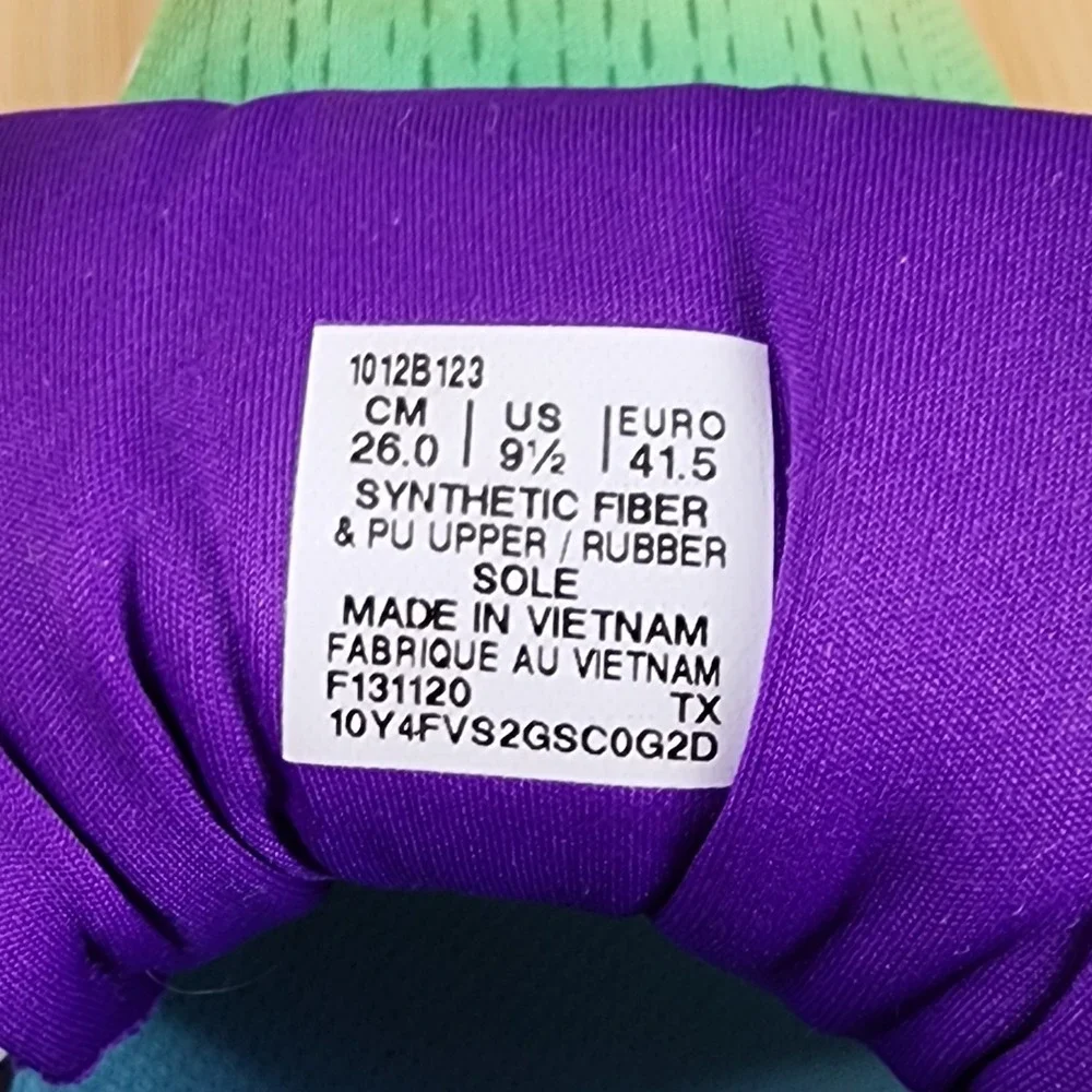 ASICS GT 1000 10 Womens 9.5 Purple Running Shoes Sneakers FlyteFoam 1012B123 - Picture 2 of 11